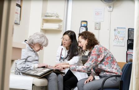 Heart and Vascular Center patient, Ellen, shares photos of her experience as a Fulbright scholar with Edita Pllana-Pruthi, MD  and Cynthia Taub, MD.